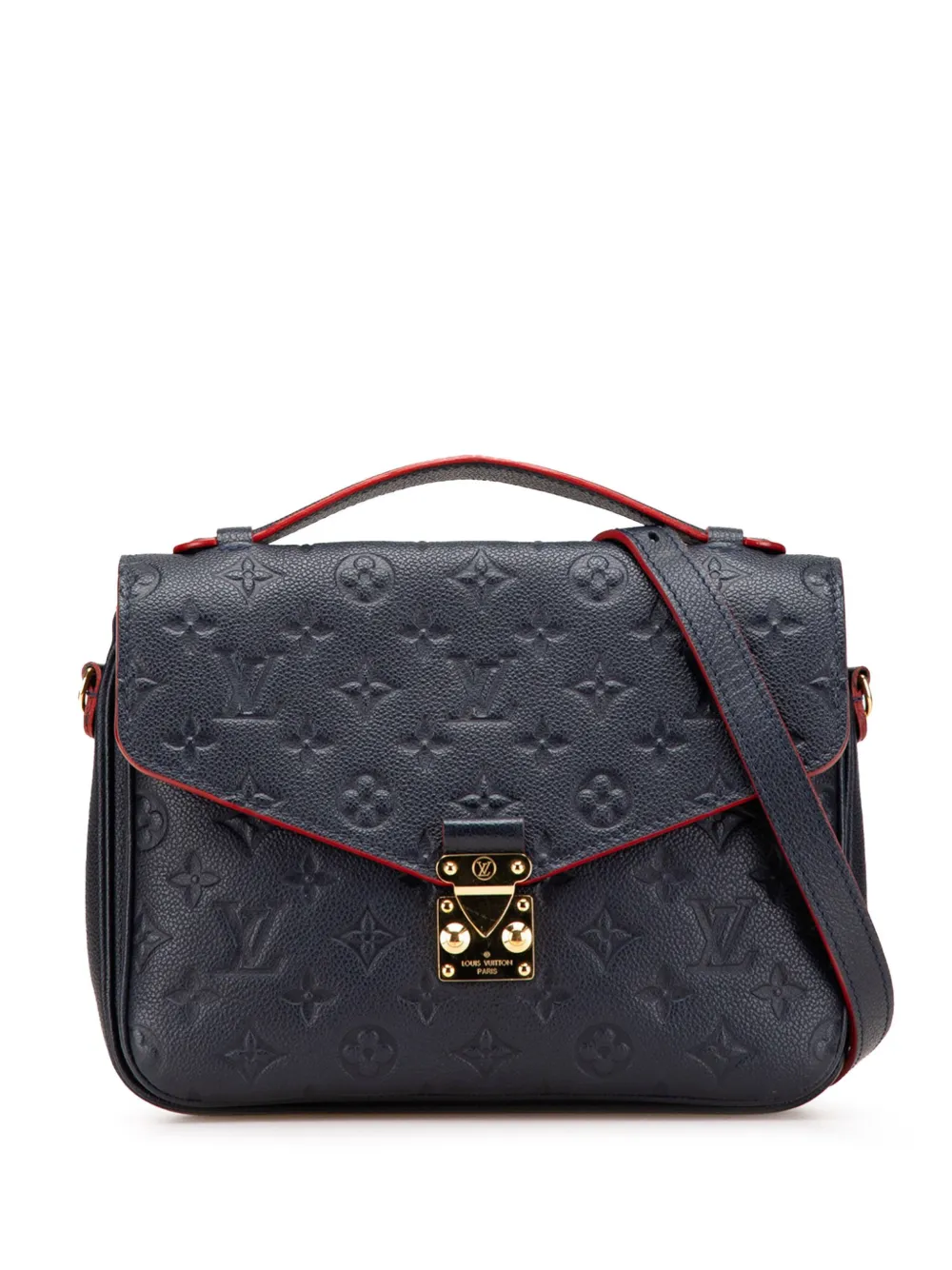 Louis Vuitton Pre-Owned 2021-2024 Monogram Empreinte Pochette Metis satchel | Blue | Image 1