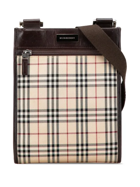 Burberry Pre-Owned 2000-2017 House Check Canvas crossbody bag