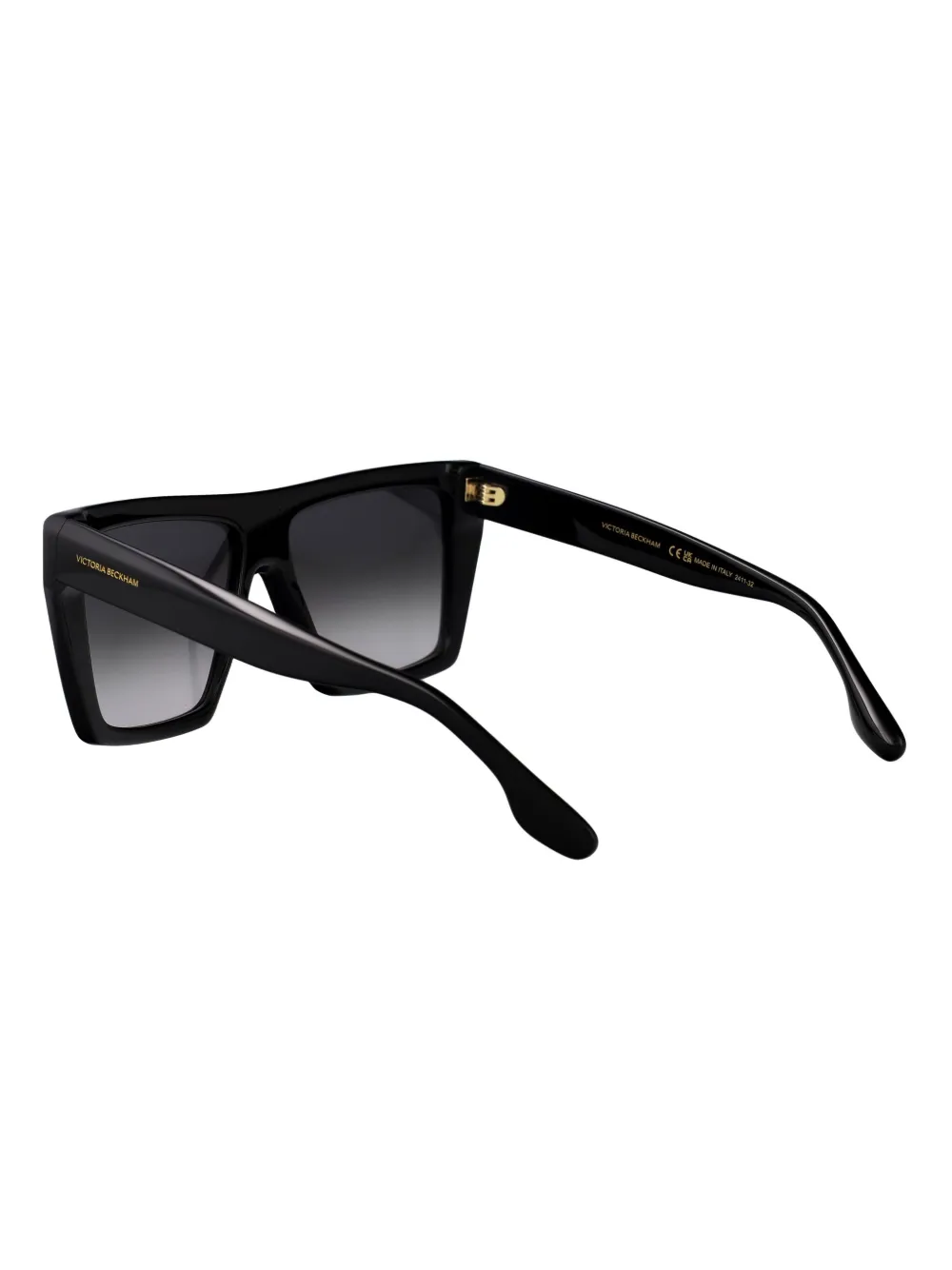 Victoria Beckham Eyewear Zonnebril met geometrisch montuur Zwart
