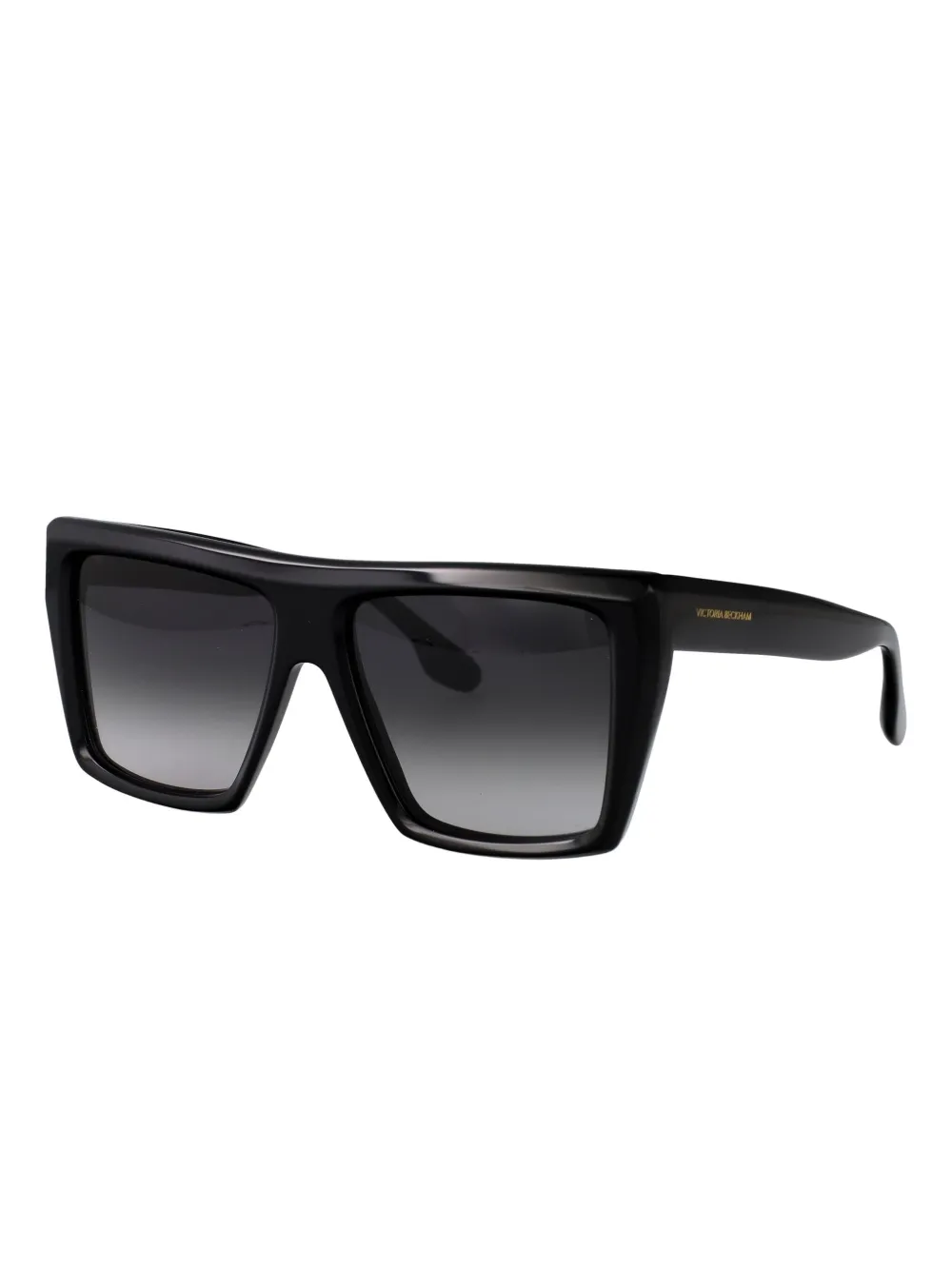 Victoria Beckham Eyewear Zonnebril met geometrisch montuur Zwart