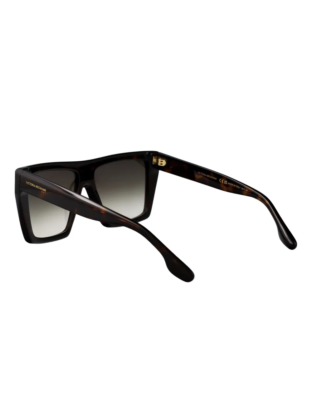 Victoria Beckham Eyewear Zonnebril met geometrisch montuur Bruin