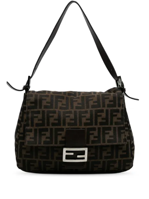 Fendi Pre-Owned 2000-2010 Zucca Canvas Mamma Forever shoulder bag