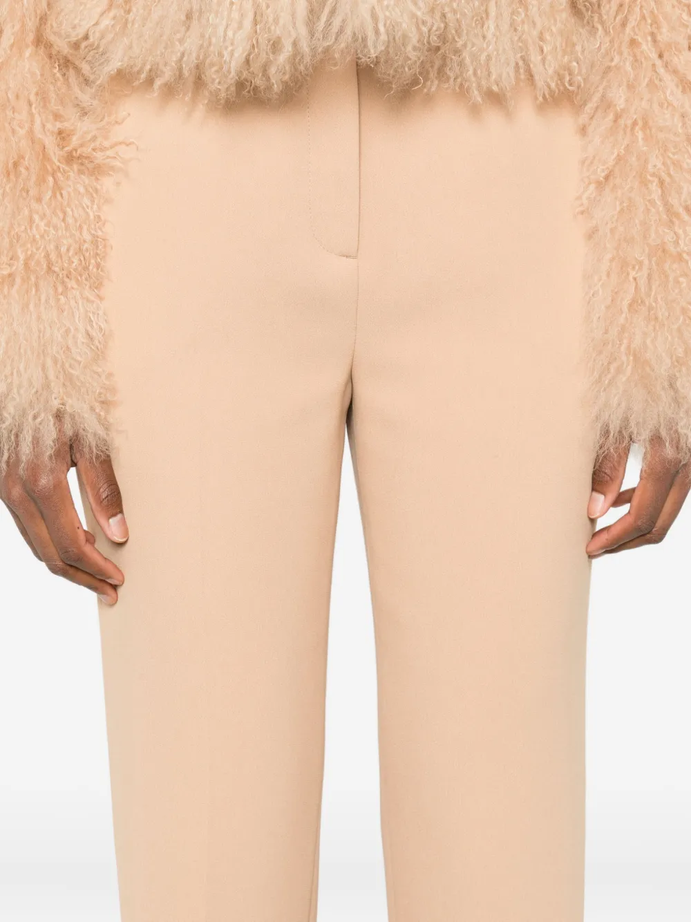 Ermanno Scervino Straight broek Beige