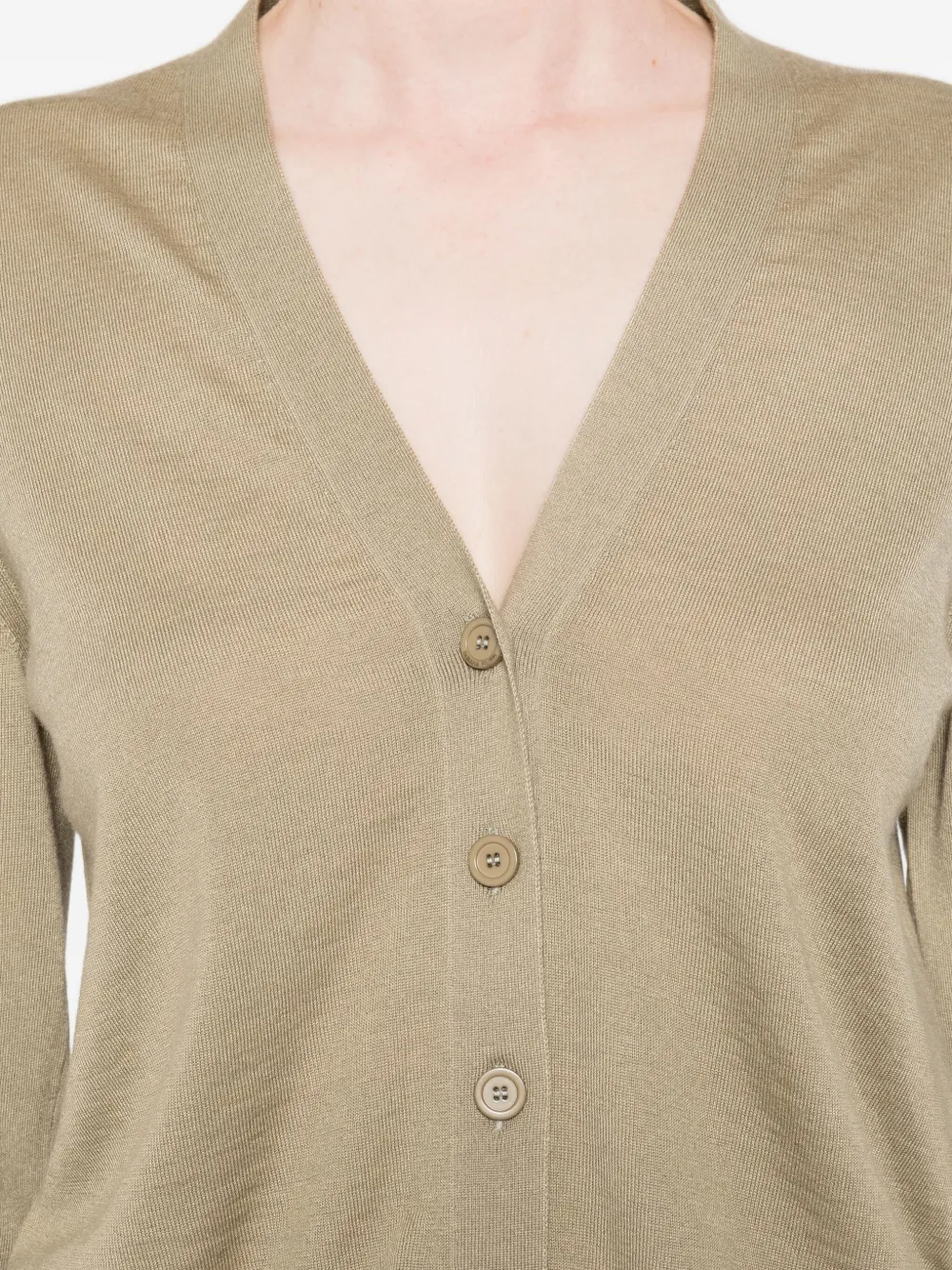 Fabiana Filippi Vest met V-hals Groen