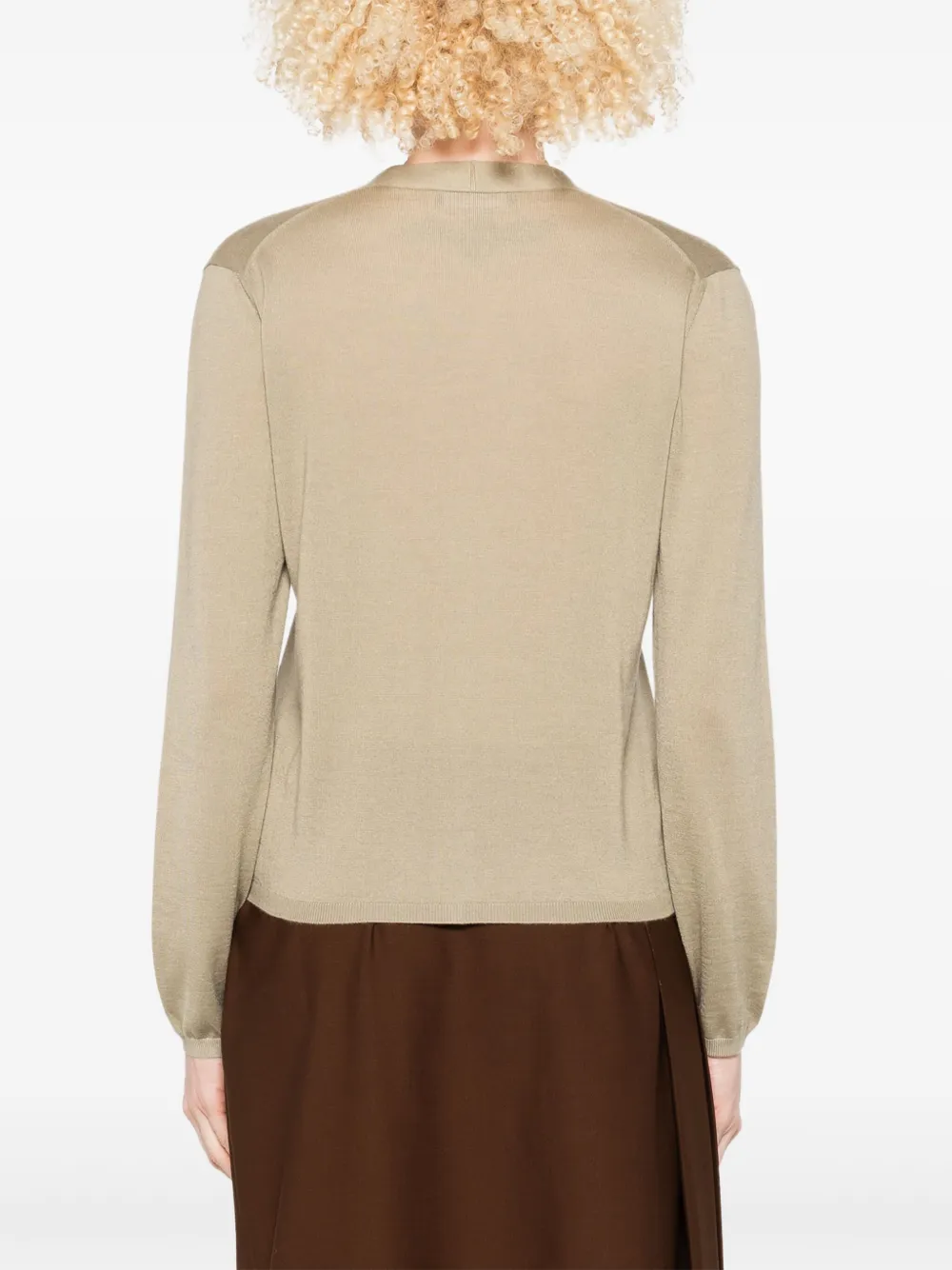 Fabiana Filippi Vest met V-hals Groen