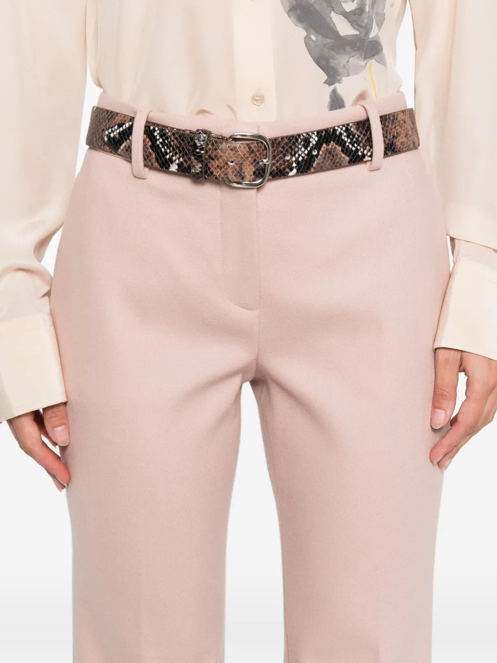 Ermanno Scervino Flared pantalon Roze