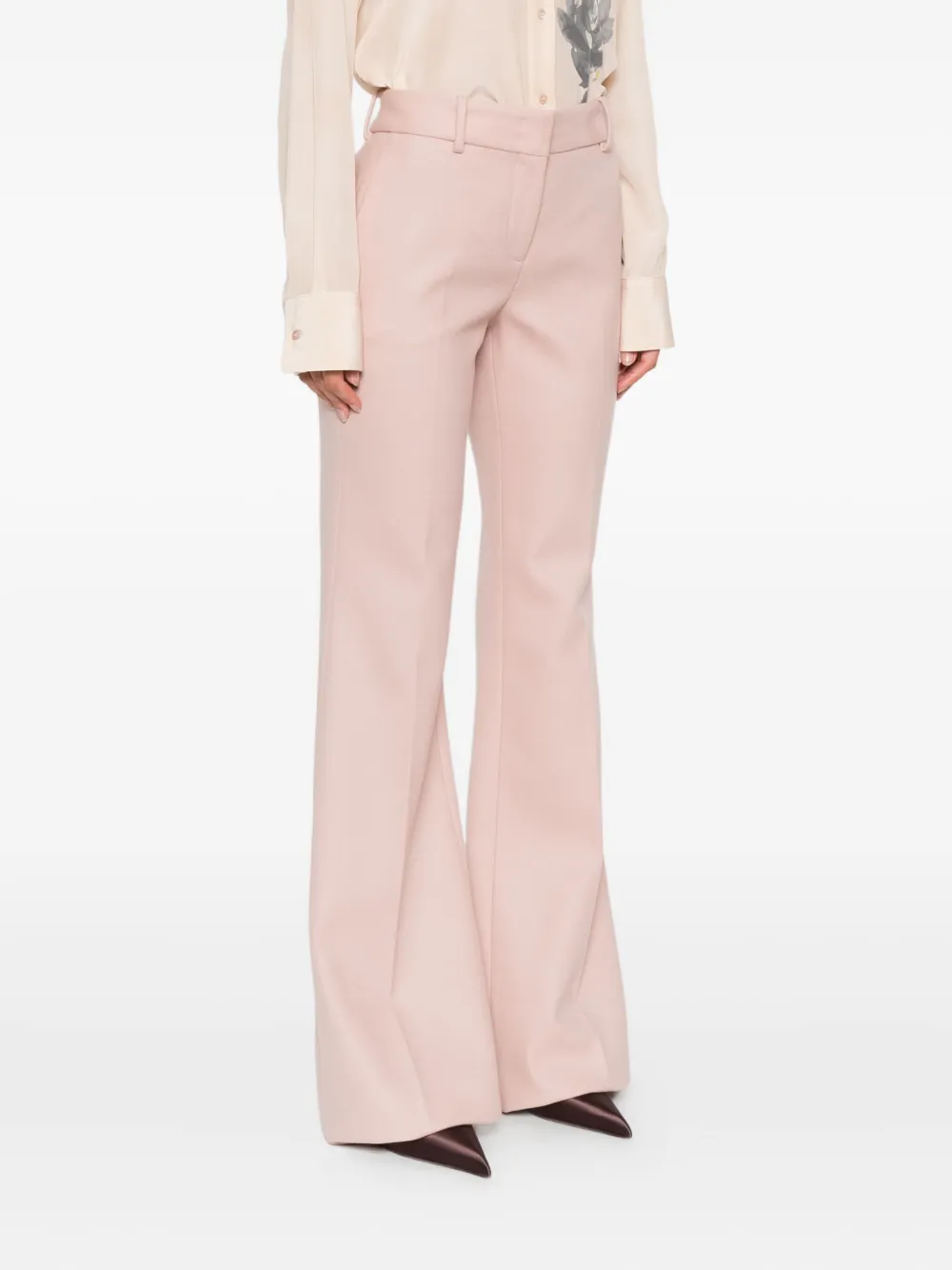 Ermanno Scervino Flared pantalon Roze