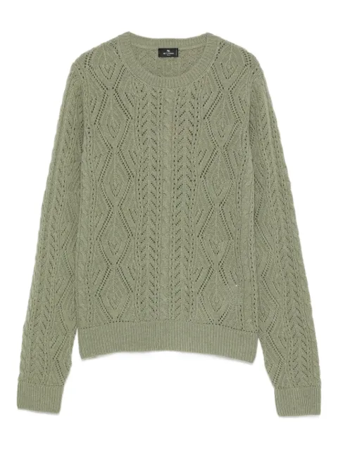 ETRO cable-knit sweater