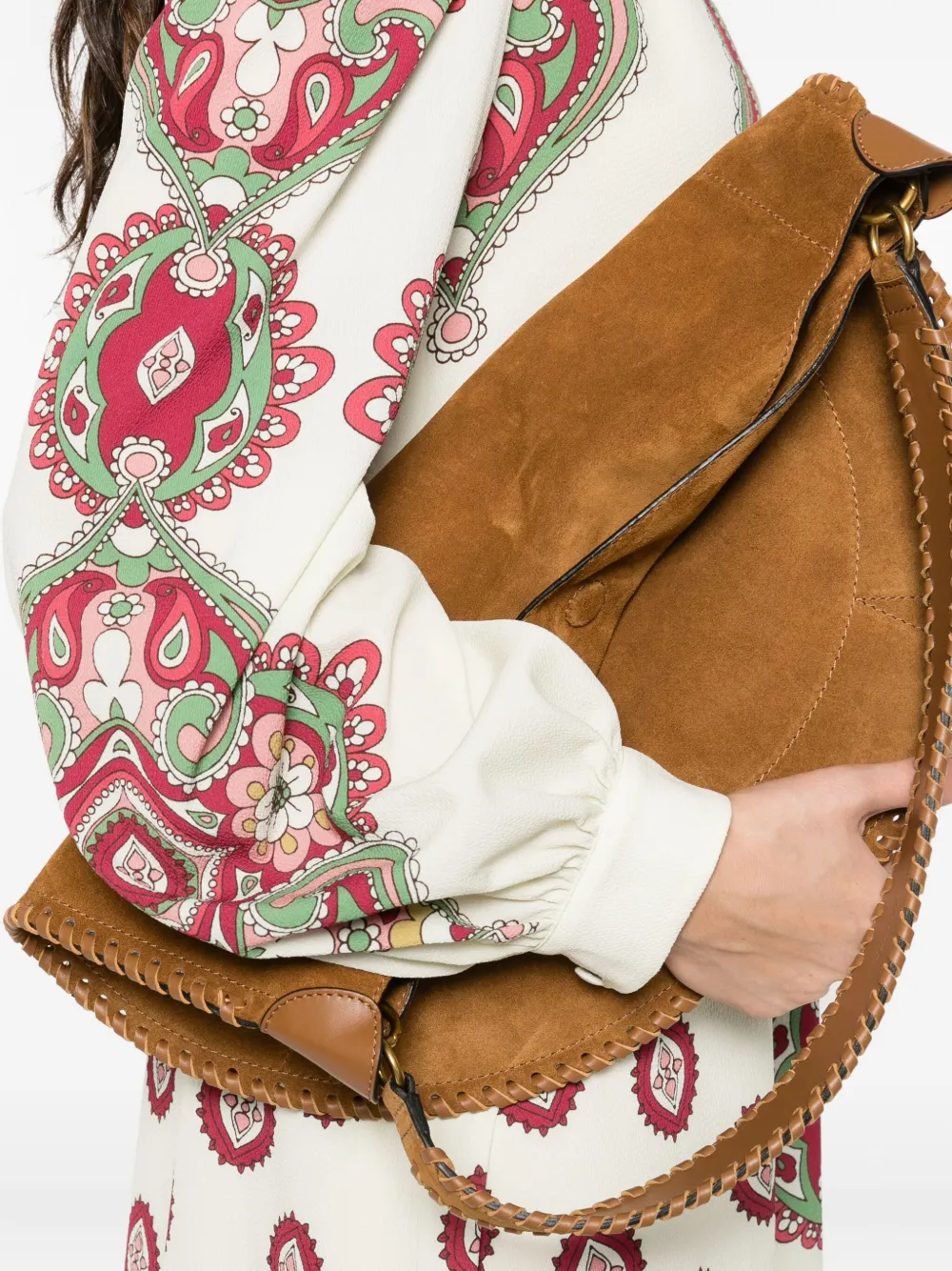 ETRO Jurk met paisley-print Wit