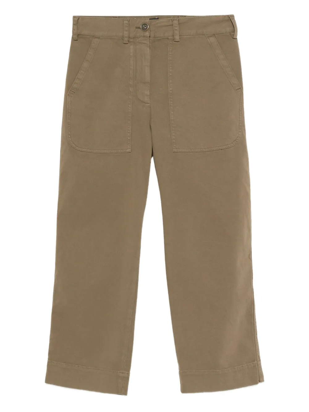 ETRO Broek met opgestikte zak Groen