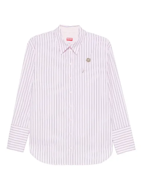 Kenzo striped pin-detail shirt
