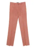 ETRO speckled tweed trousers - Red