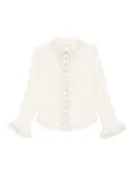 ZIMMERMANN lace-trimmed blouse - Neutrals