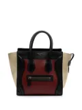 Céline Pre-Owned 2012 Micro Tricolor Luggage tote bag - Red