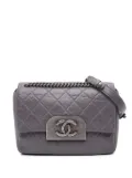 CHANEL Pre-Owned 2012-2013 Quilted Aged Calfskin CC Square Flap crossbody bag - Purple