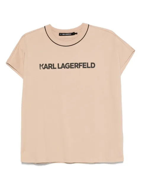 Karl Lagerfeld تيشيرت بطبعة شعار الماركة