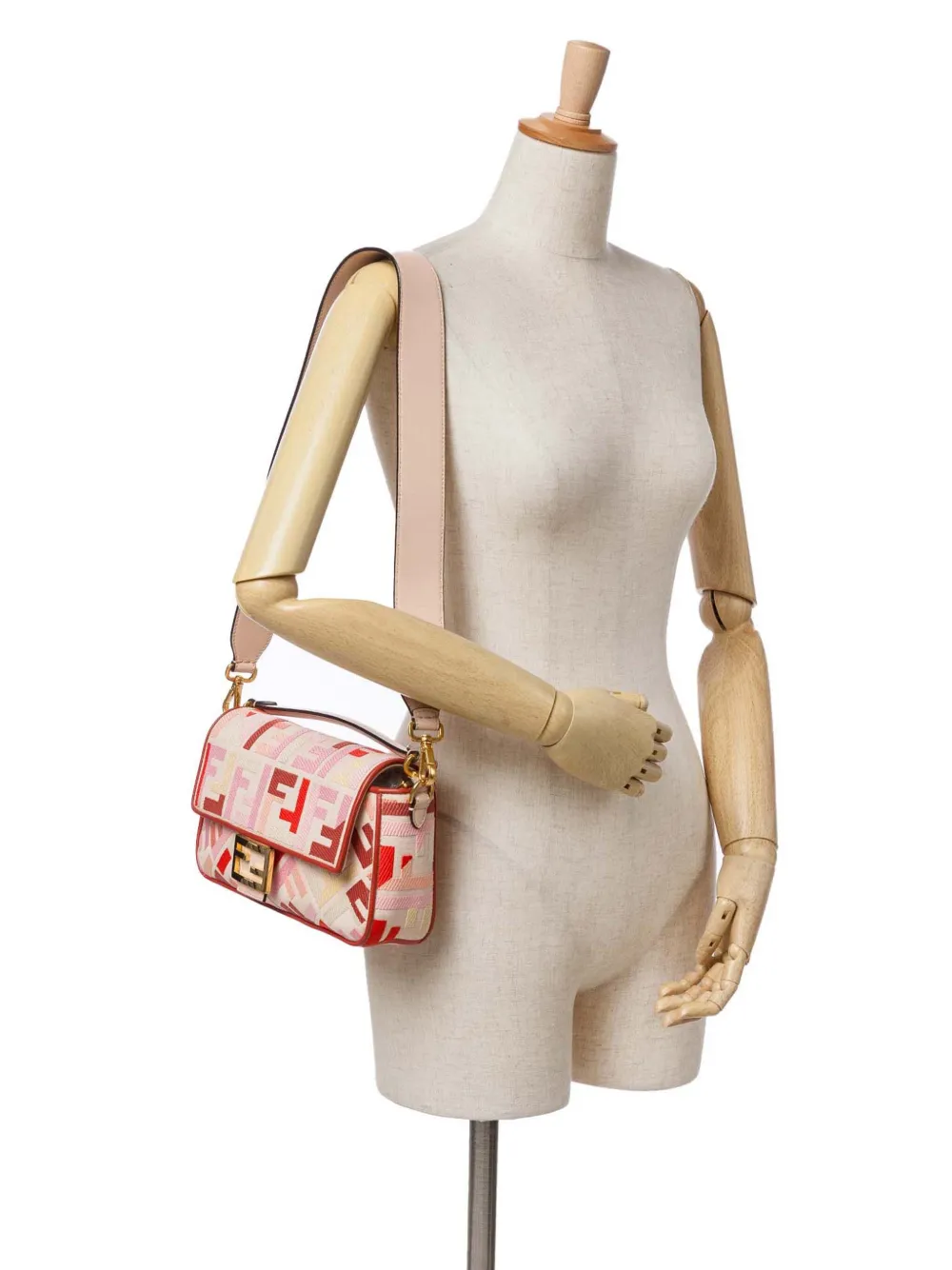 Fendi Pre-Owned 2010-2024 Zucca Embroidered Canvas Baguette satchel | Estilos de archivo | Image 2