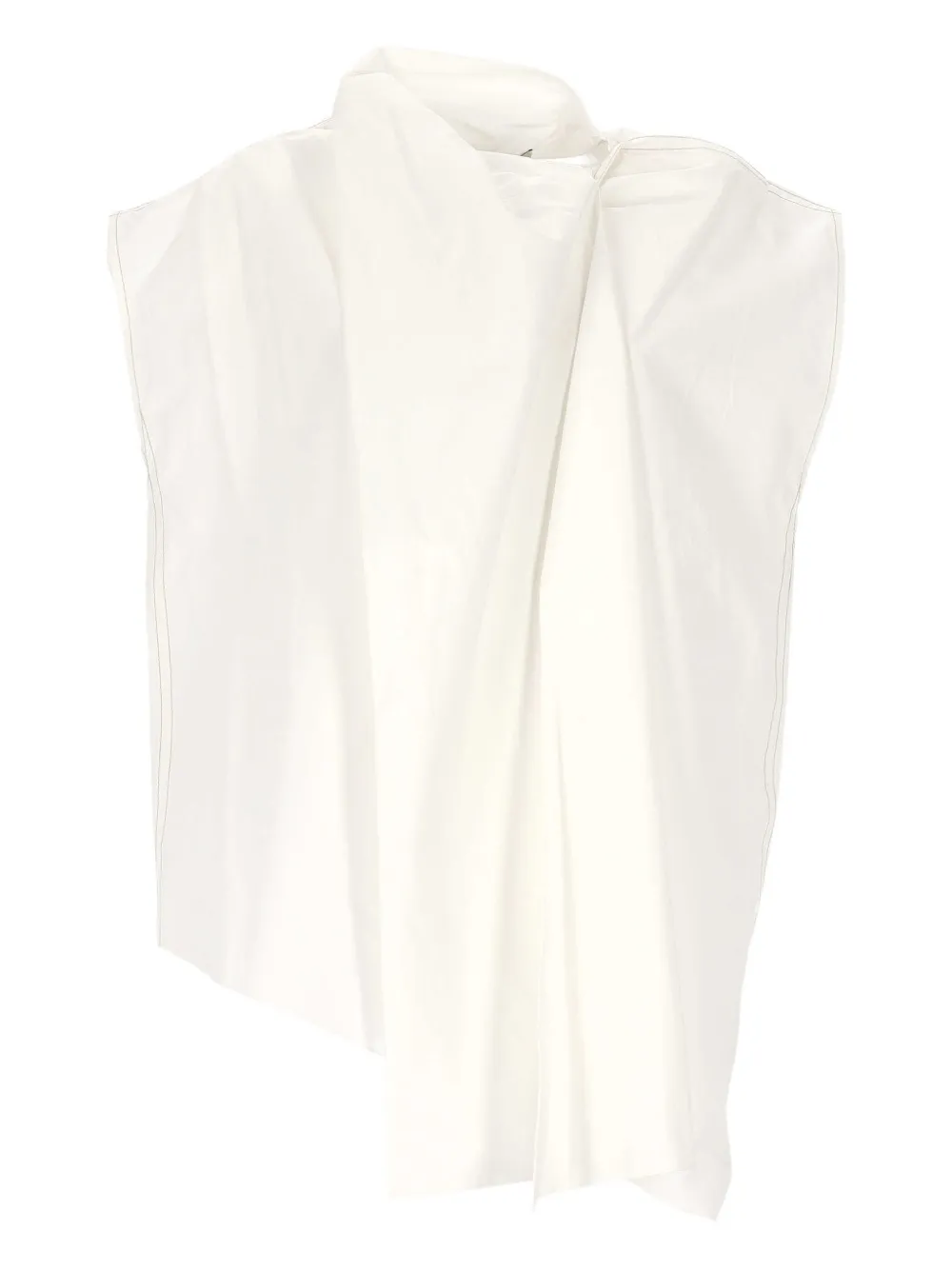 draped cotton top