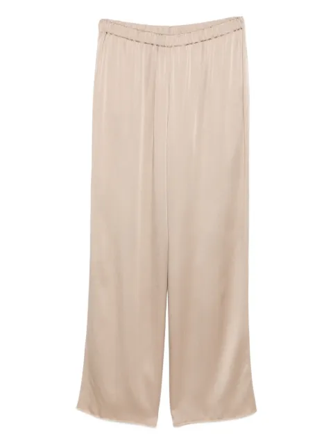 Marina Rinaldi elastic-waistband pull-on trousers