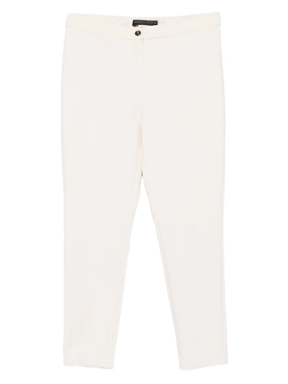 Marina Rinaldi pantalon évasé à boutonnière | tons neutres | Image 1