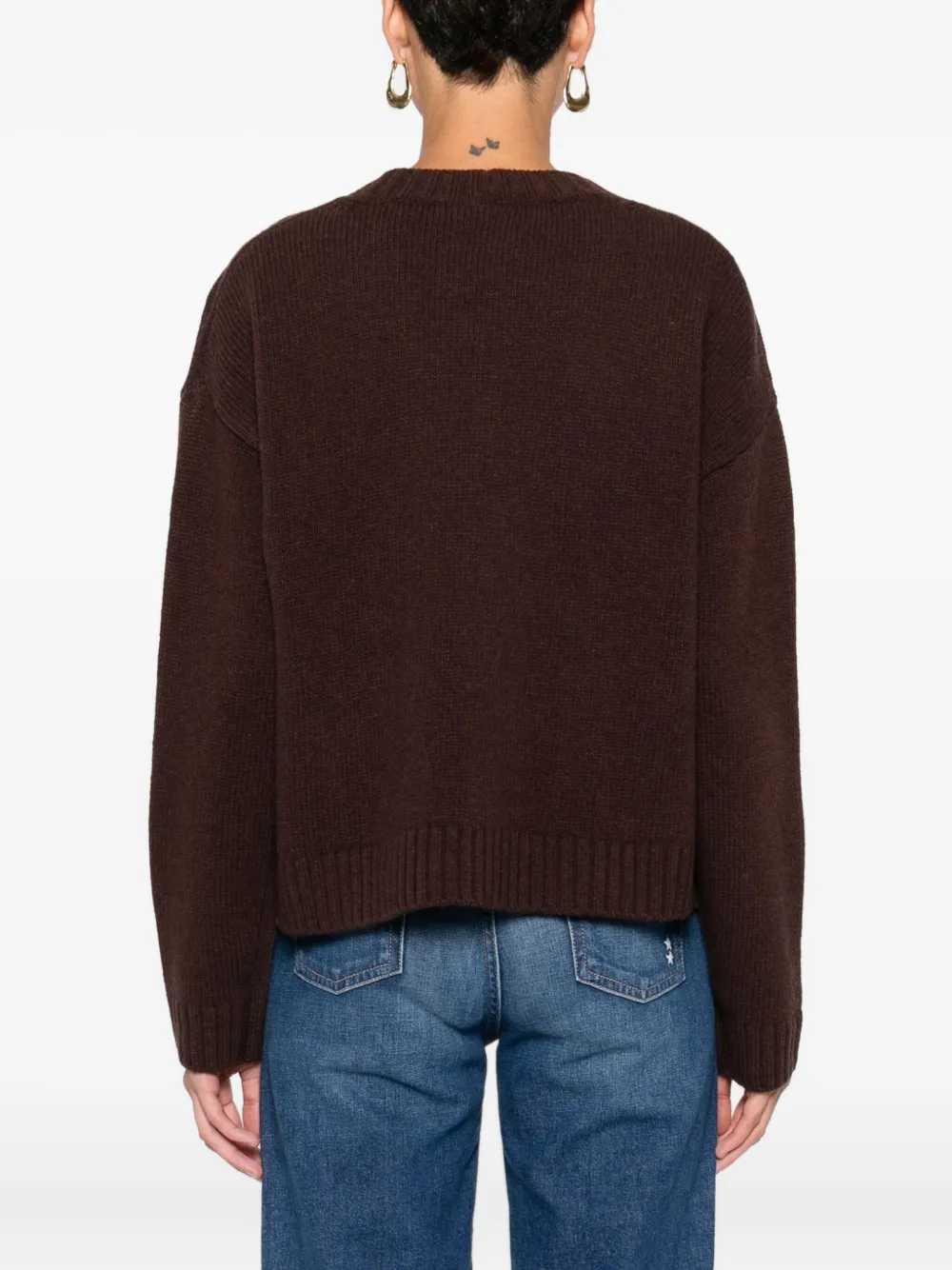 Weekend Max Mara Pocket Button Cardigan In Black