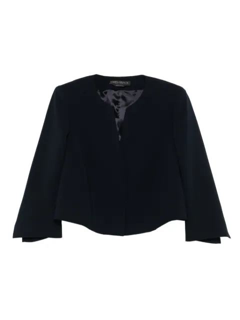Marina Rinaldi bow-detail cropped jacket