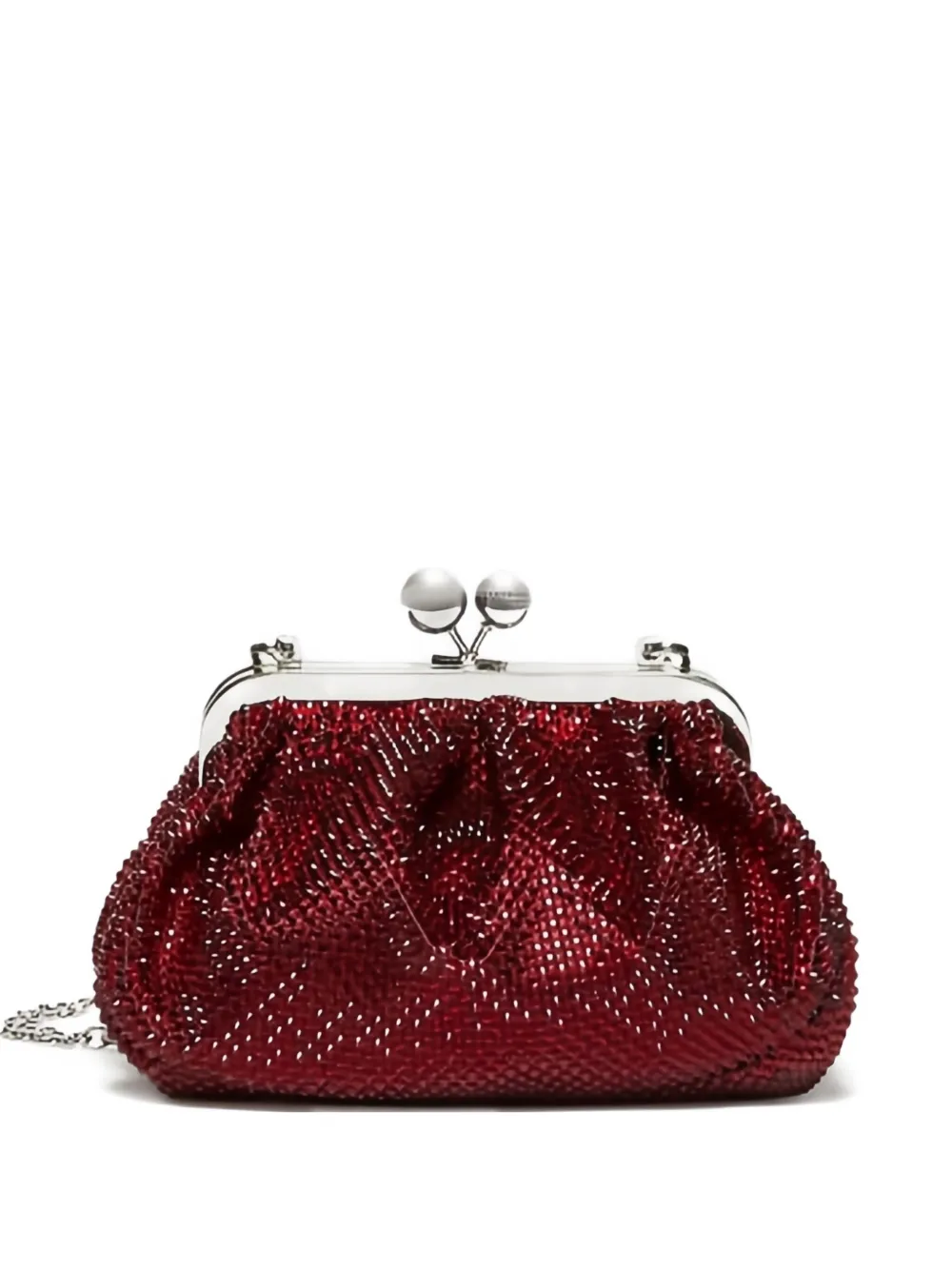 Weekend Max Mara Clutch verfraaid met kristallen - Rood