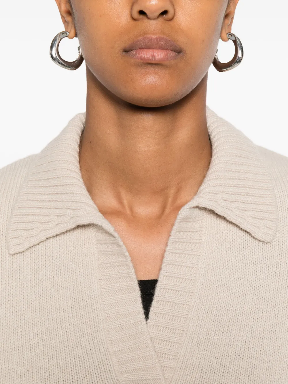 Weekend Max Mara v-neck sweater Beige