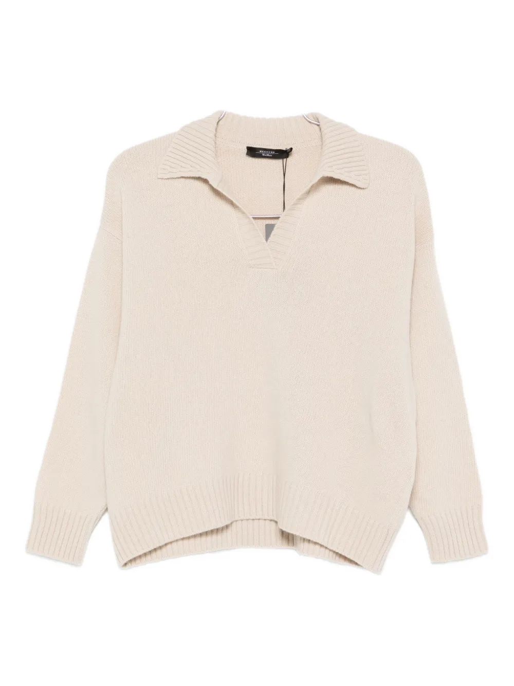 Weekend Max Mara V-neck Sweater In Gray