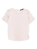 Weekend Max Mara keyhole-neck short-sleeve top - Neutrals
