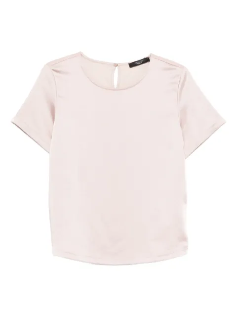 Weekend Max Mara keyhole-neck short-sleeve top