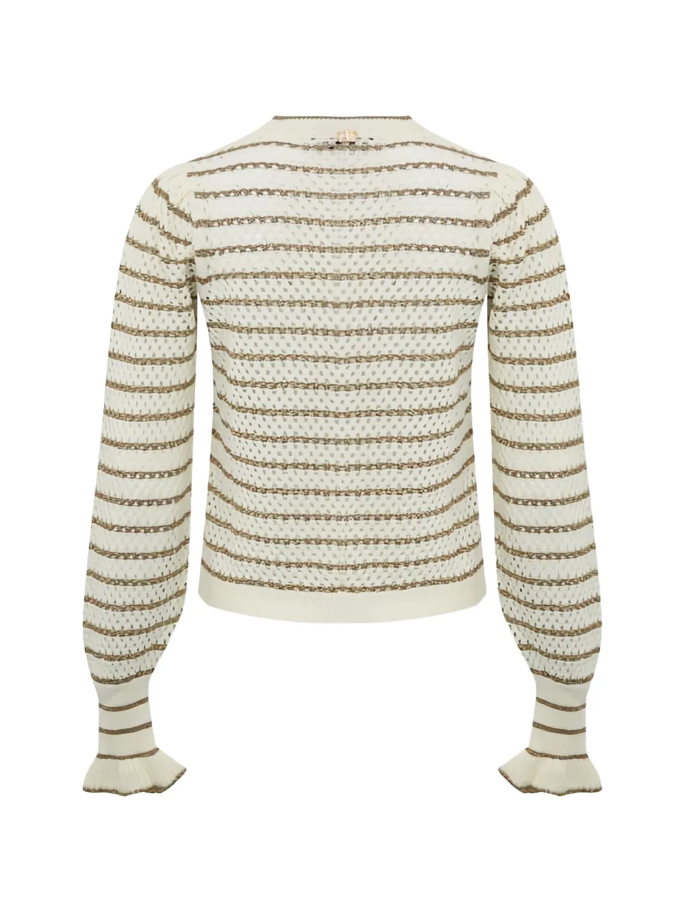 TWINSET Vest met ruches Wit