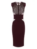 Elisabetta Franchi sequin-embellished midi dress - Purple
