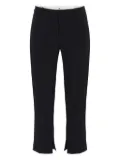 Elisabetta Franchi crepe trousers - Black