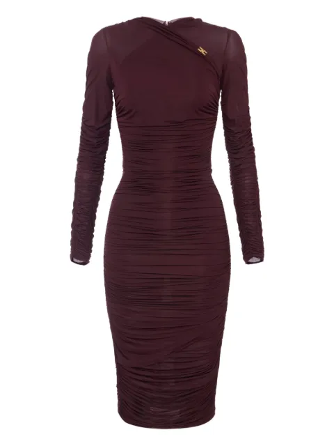 Elisabetta Franchi ruched midi dress