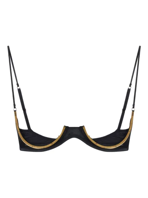 Elisabetta Franchi structured adjustable-straps bra