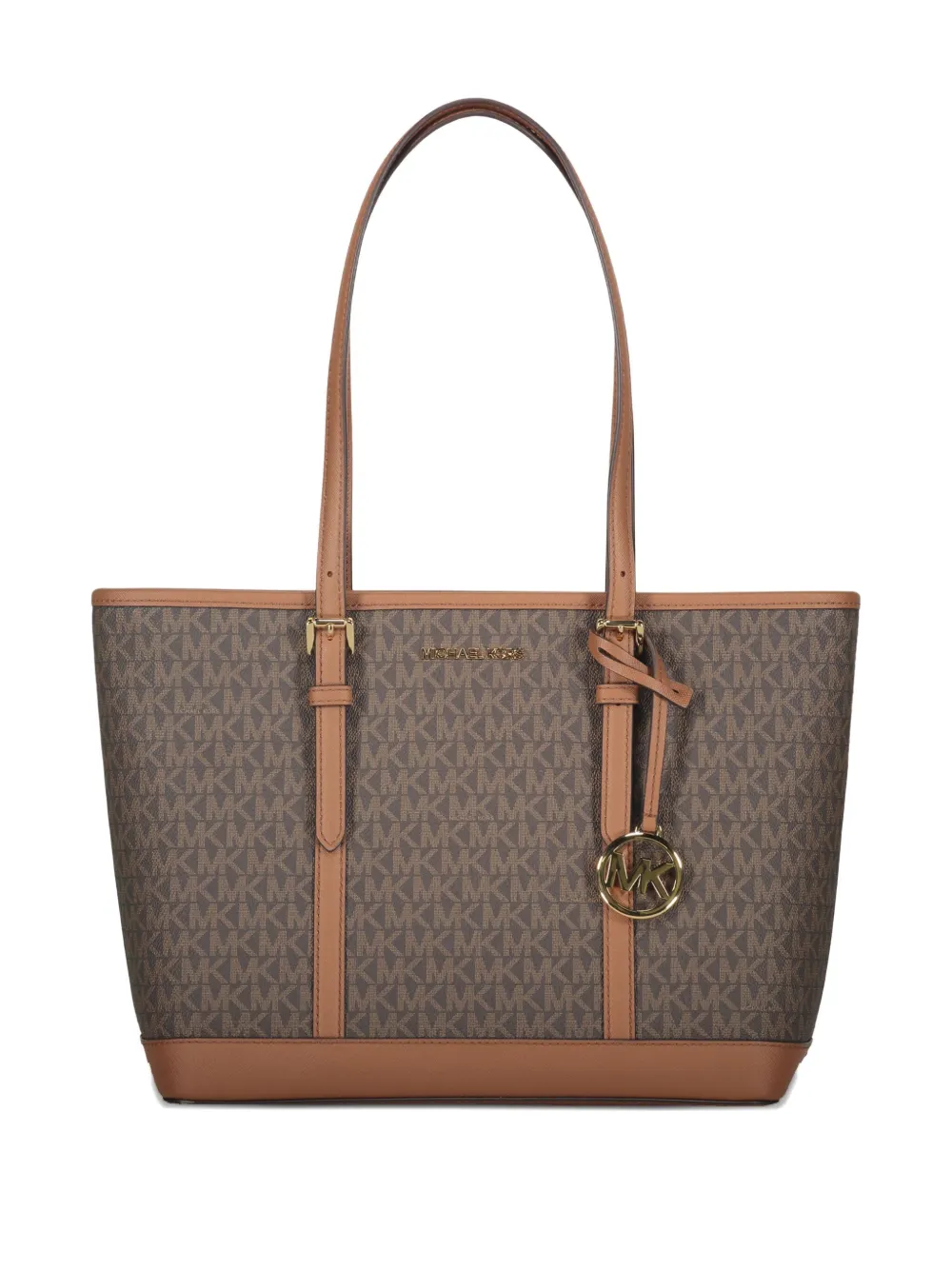Michael Kors Jet Set Monogram Tote Bag