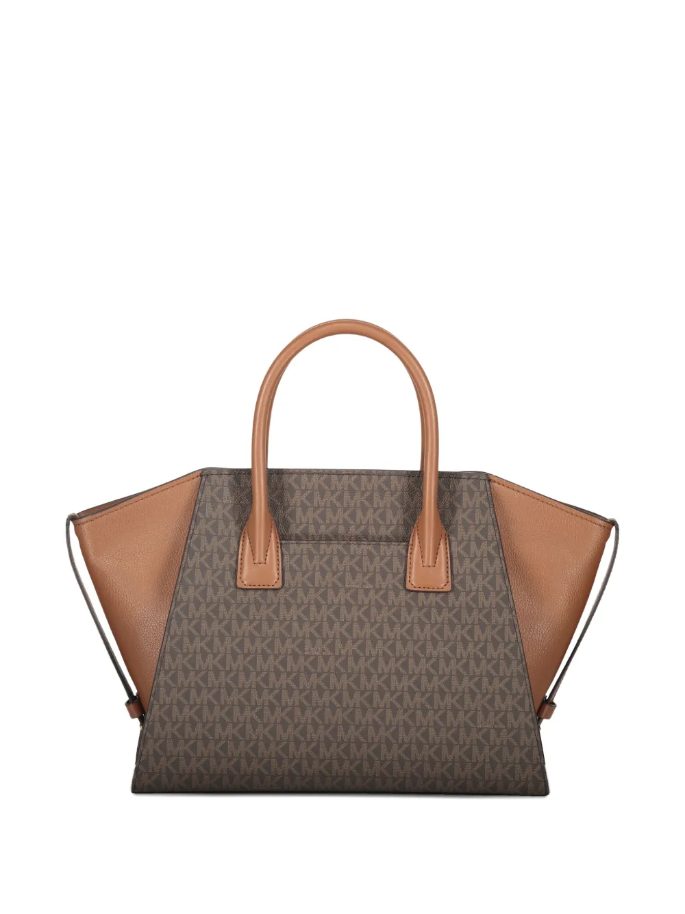 Michael Kors Avril shopper met logoplakkaat Bruin
