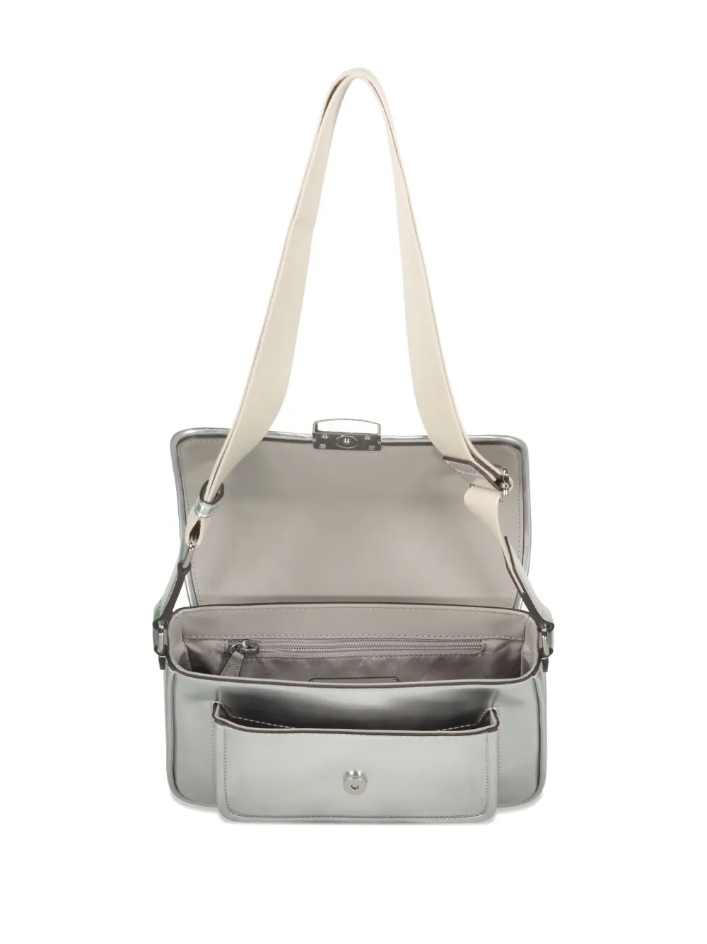 Michael Kors Medium Bradshaw schoudertas Metallic