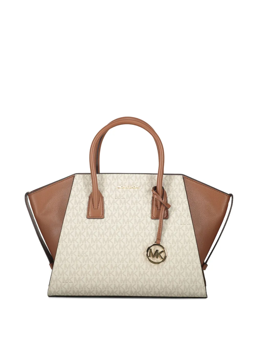 Michael Kors Avril logo-plaque tote bag Bruin