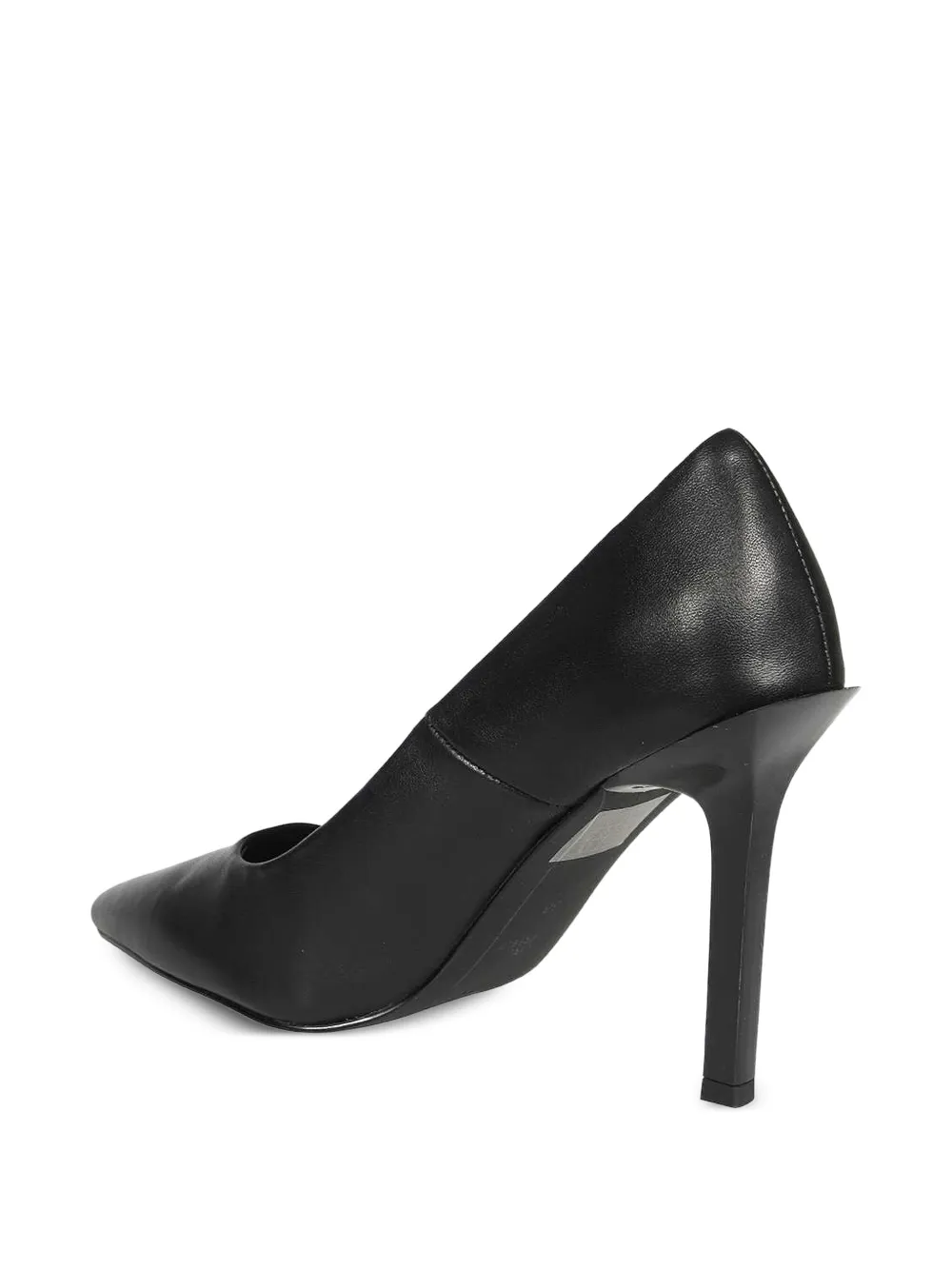Karl Lagerfeld 95mm leather pumps Zwart