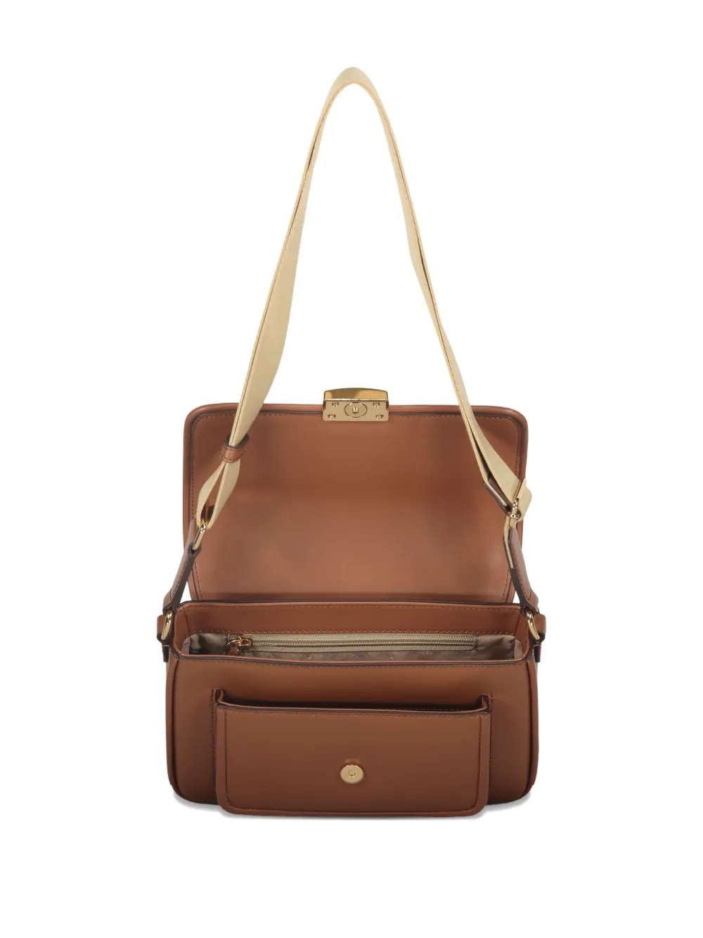 Michael Kors Bradshaw schoudertas Bruin