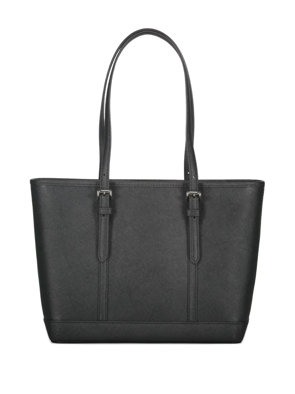Michael Kors Jet Set leather tote bag Zwart