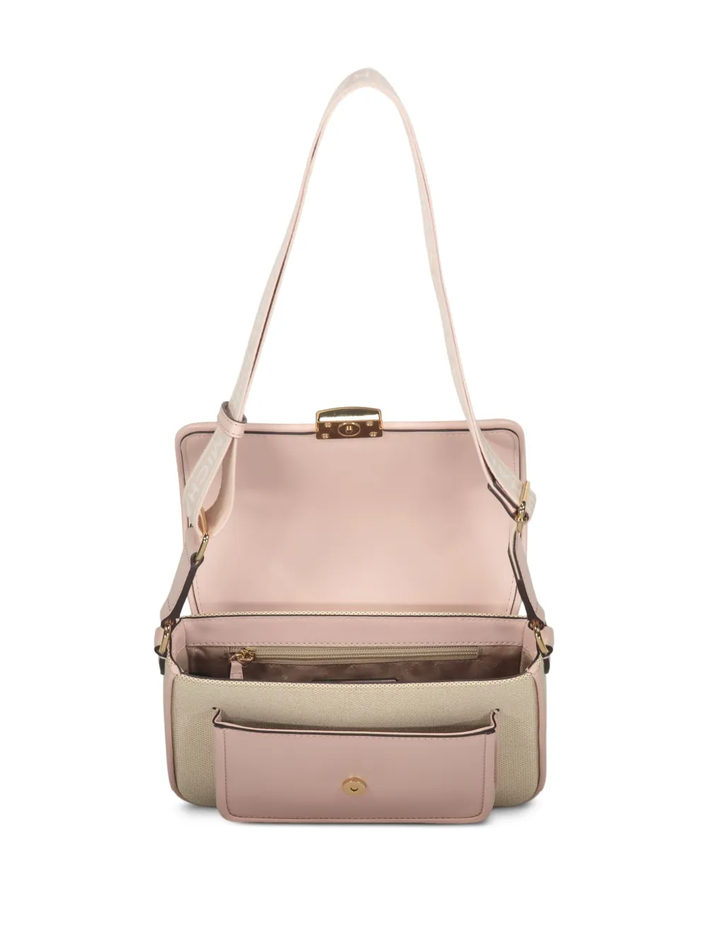 Michael Kors Medium Bradshaw schoudertas Beige