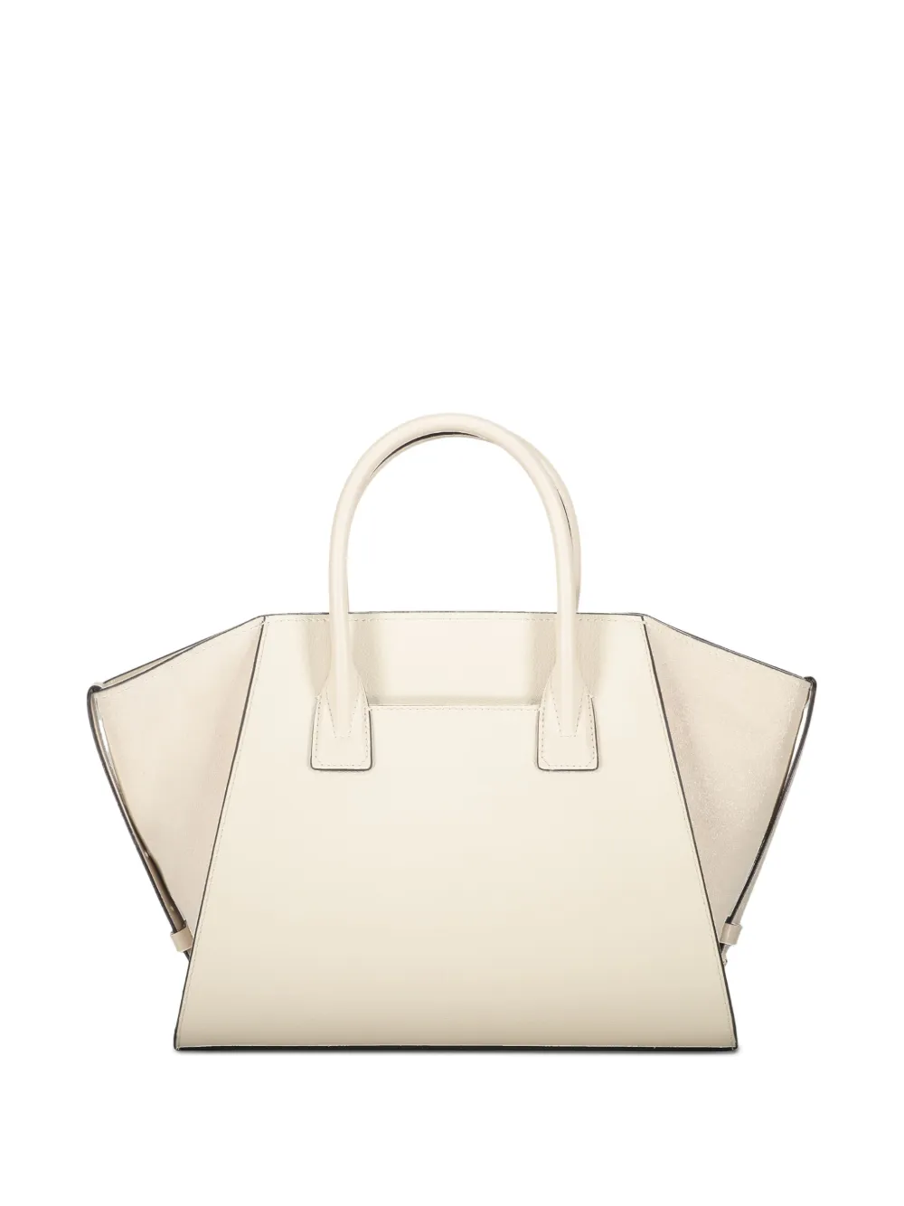 Michael Kors Avril leather top-zip tote bag Beige