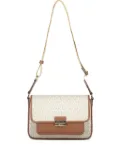 Michael Kors Bradshaw monogram flap shoulder bag - Neutrals