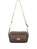 Michael Kors Bradshaw monogram flap-pocket shoulder bag - Brown