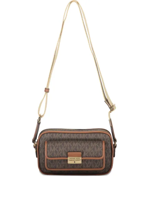 Michael Kors Bradshaw monogram flap-pocket shoulder bag