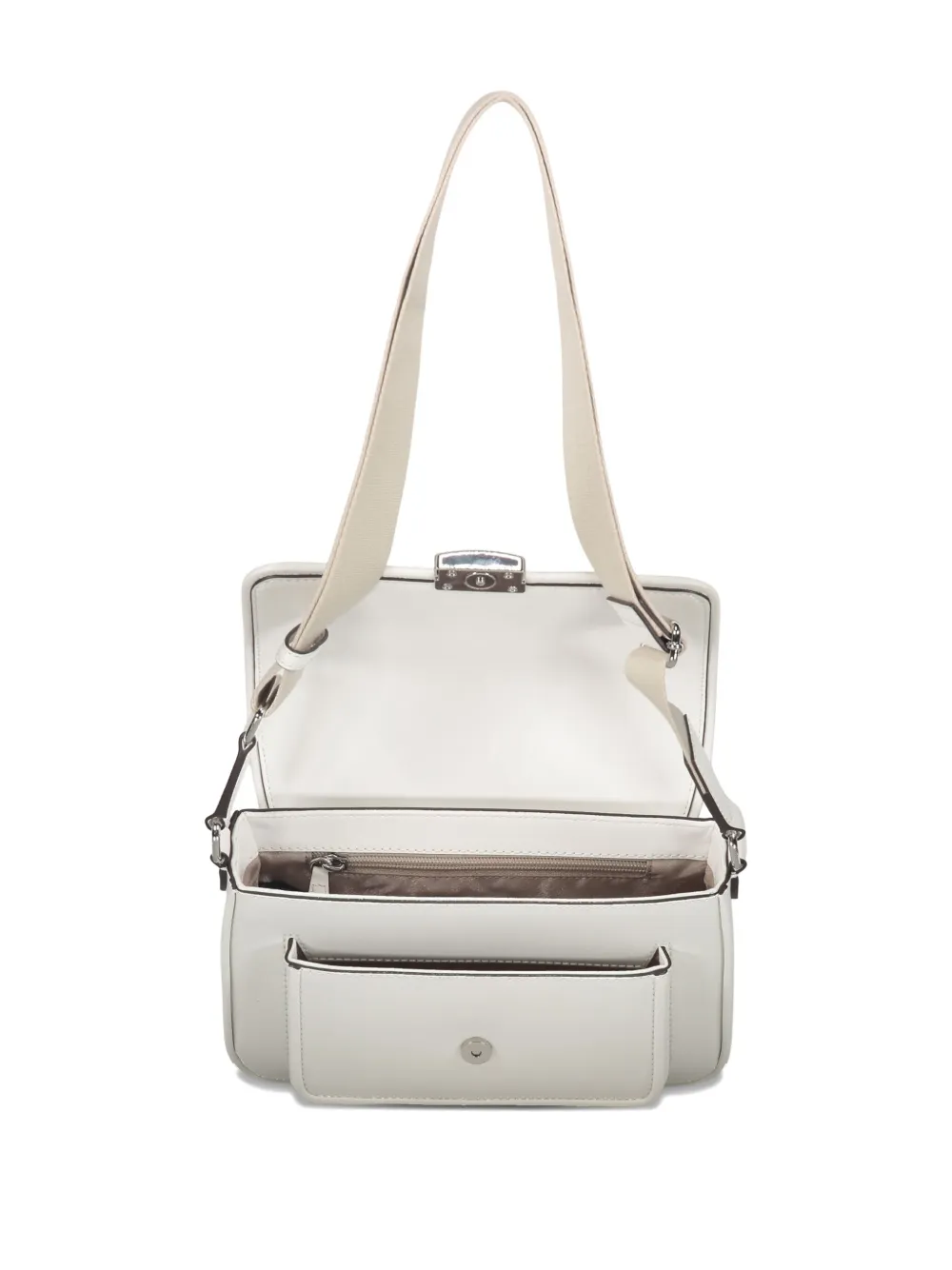 Michael Kors Bradshaw schoudertas Beige