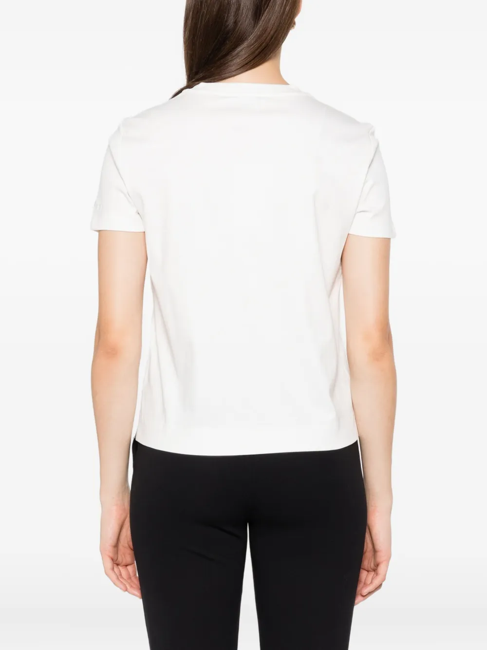 Max Mara Katoenen T-shirt Wit